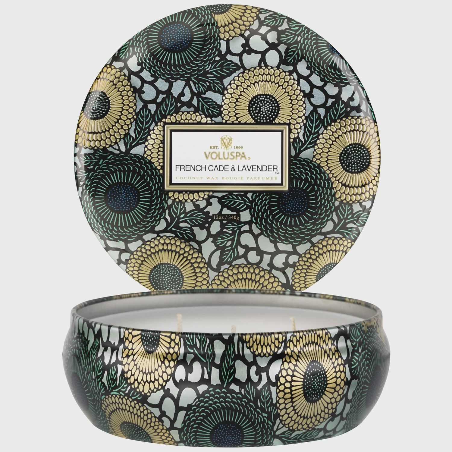 French Cade Lavender 3 Wick Tin