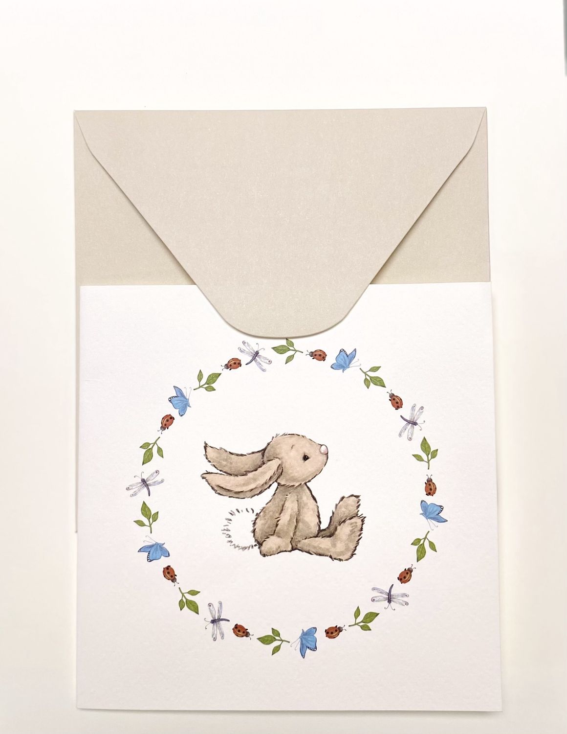 Jelly Cat Blank Card