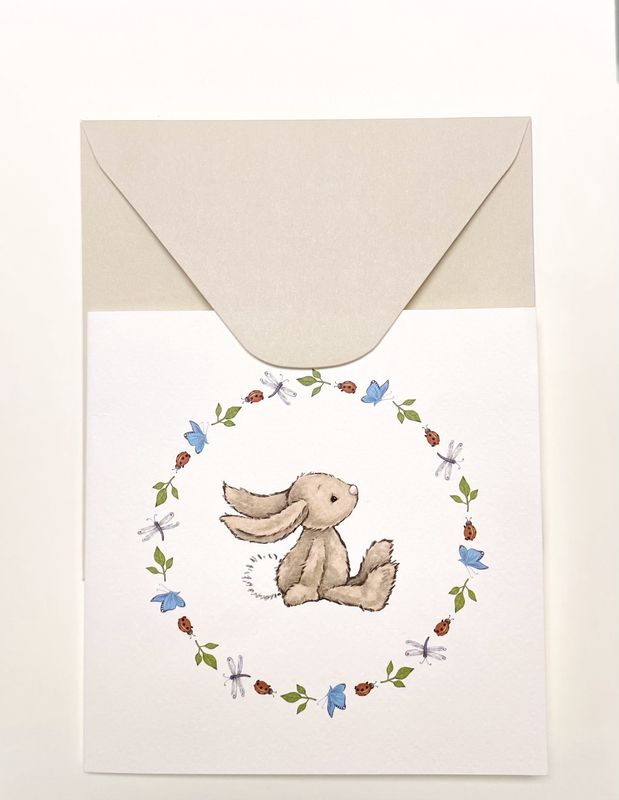 Jelly Cat Blank Card