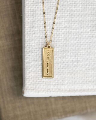 Jeremiah 29:11 Gold Necklace