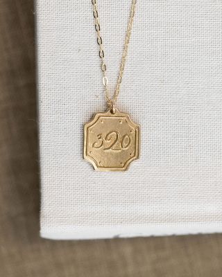 Ephesians 3:20 Gold Necklace