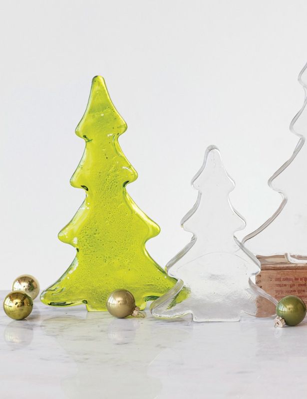 Green Glass Tree
