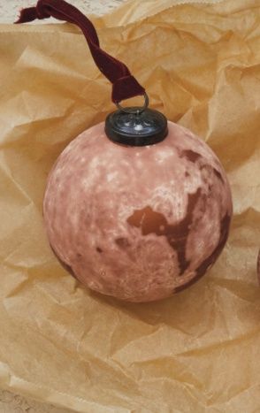 Pink and Brown Ornament