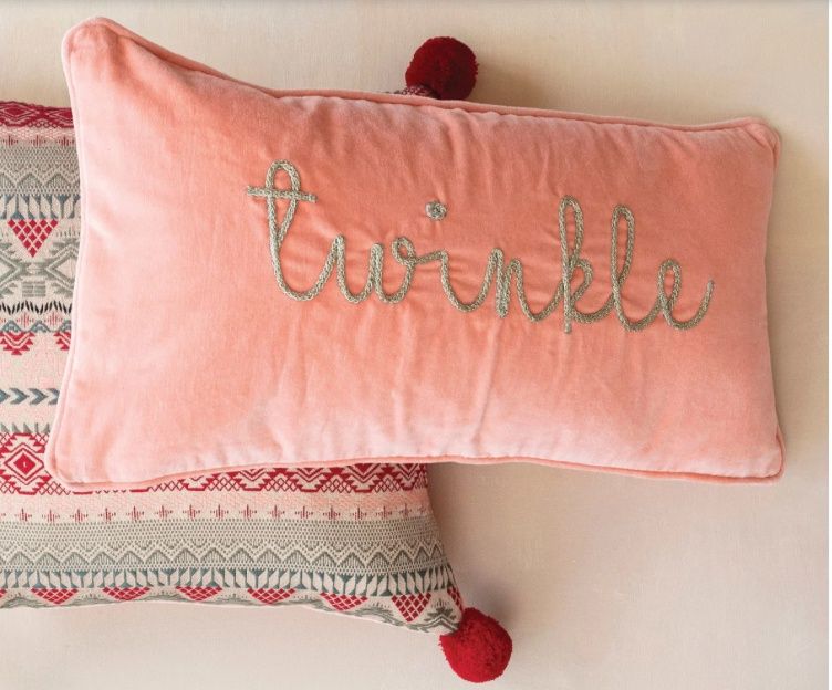 Twinkle Velvet Pillow