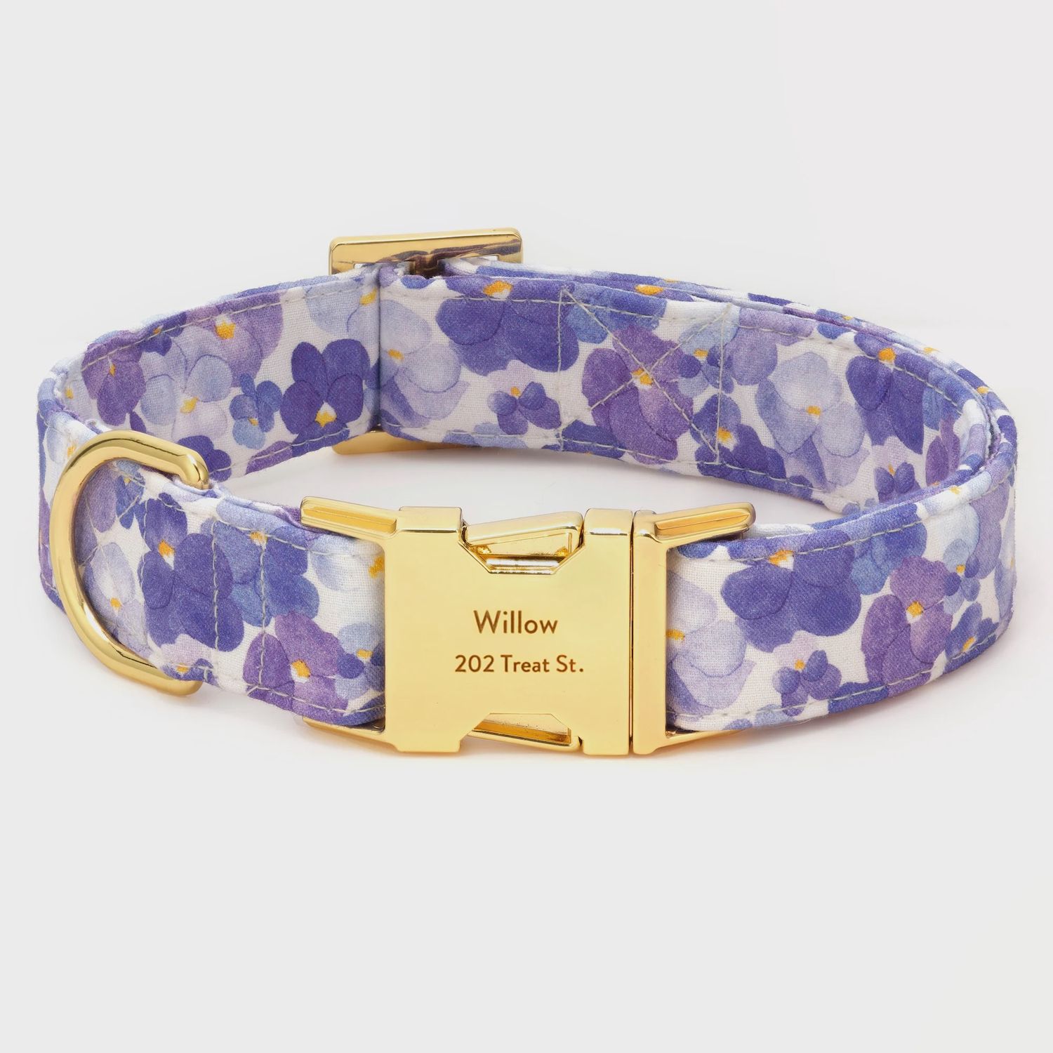 Pansies Collar, Size: Large