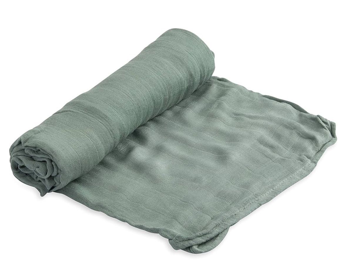 Sage Muslin Swaddle