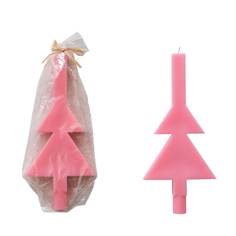 Christmas Tree Shaped Taper, Single