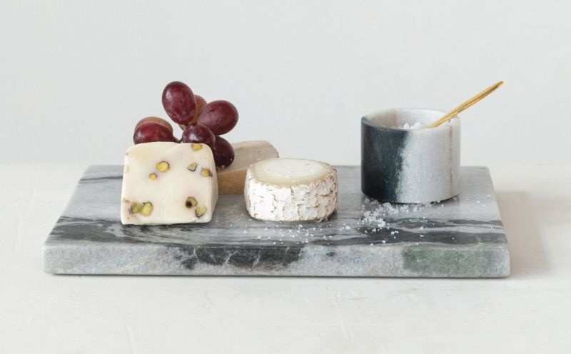 Black Marble Cheese Cutting Board