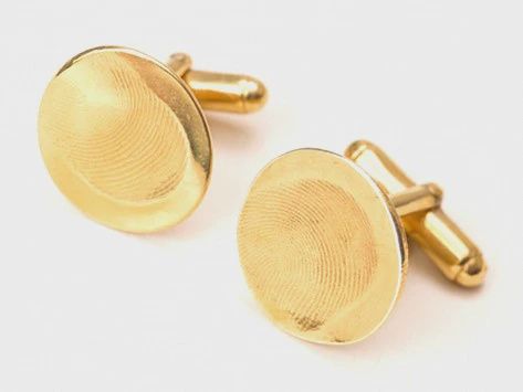 Cuff Links, Color: Gold