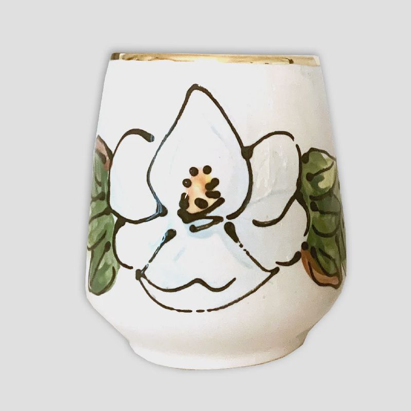 Magnolia Wine Glasses