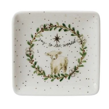 Jesus Stoneware Dish, Character: Joy World