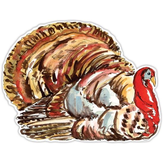 Turkey Die Cut Placemat