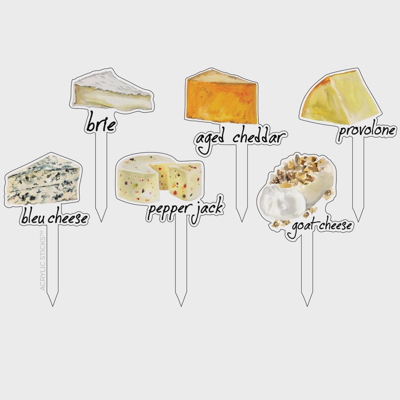 Say Cheese Fromage Charcuterie Picks