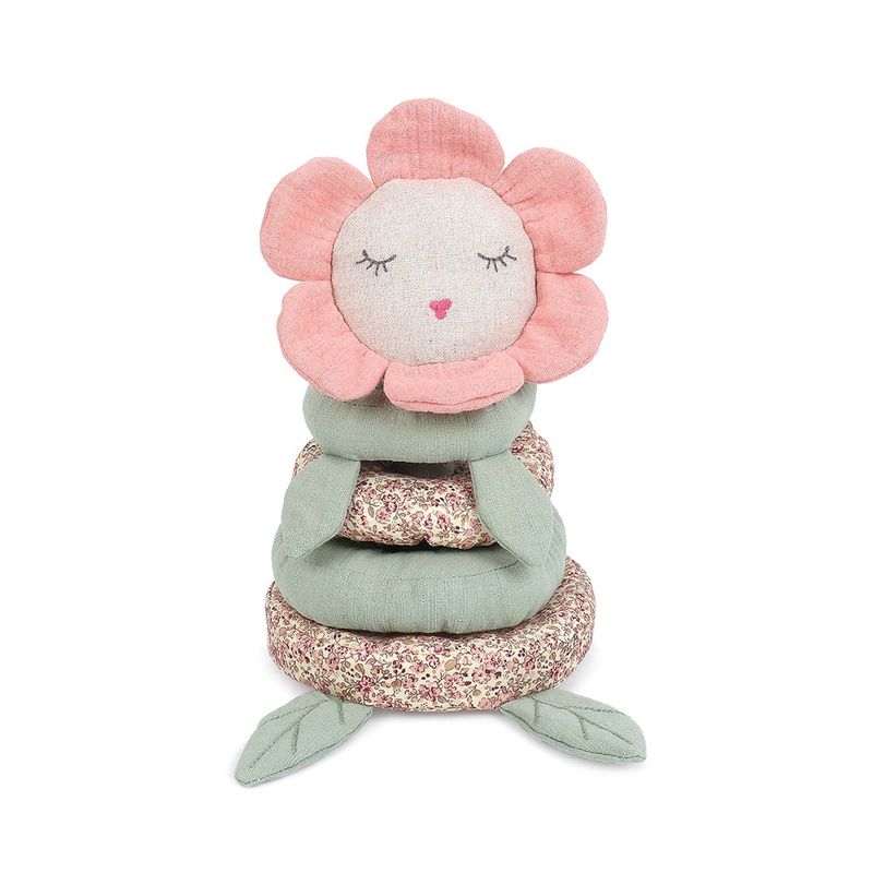 Flower Stacker Activity Toy Pink