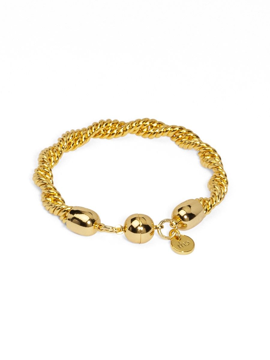 Braided Twisted Link Bracelet