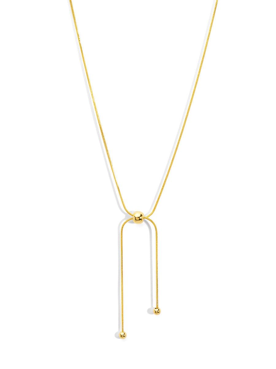 Beaded Lariat Necklace