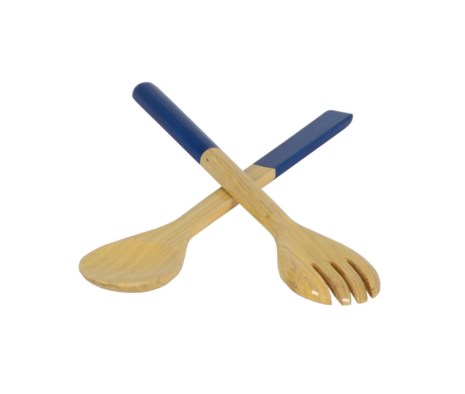 Large Salad Server, Color: Blue