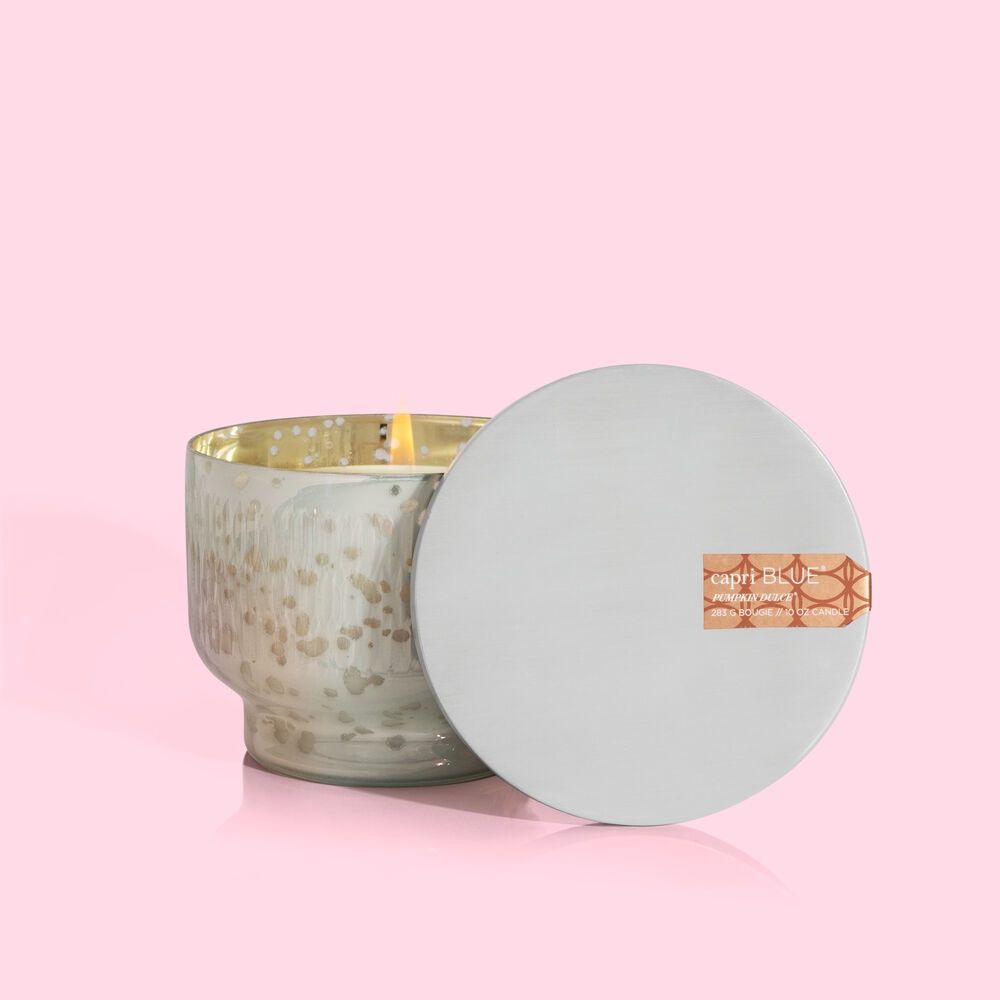 Pumpkin Dulce Mercury Etched Inverted Jar