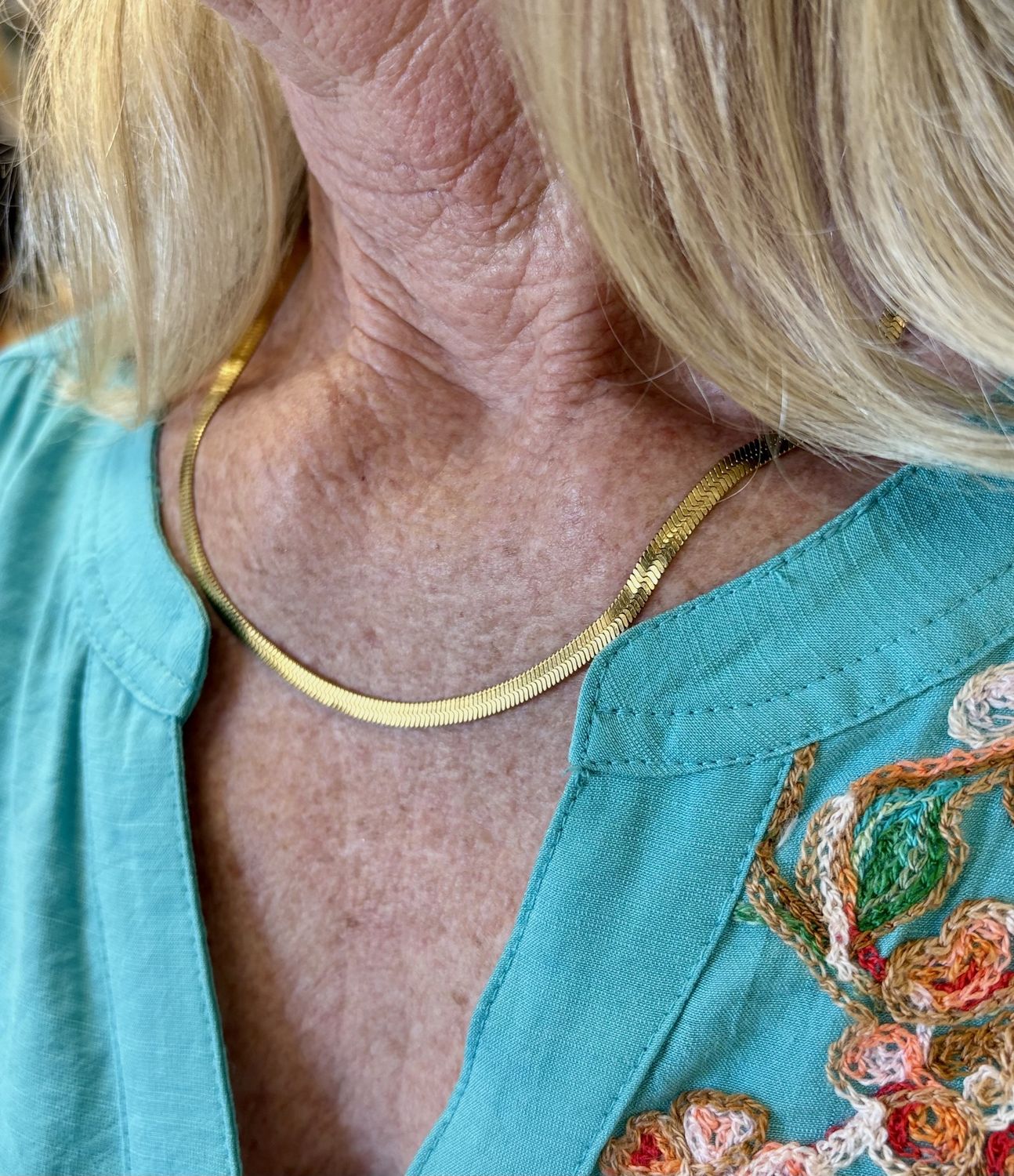 Rosalind Necklace Gold