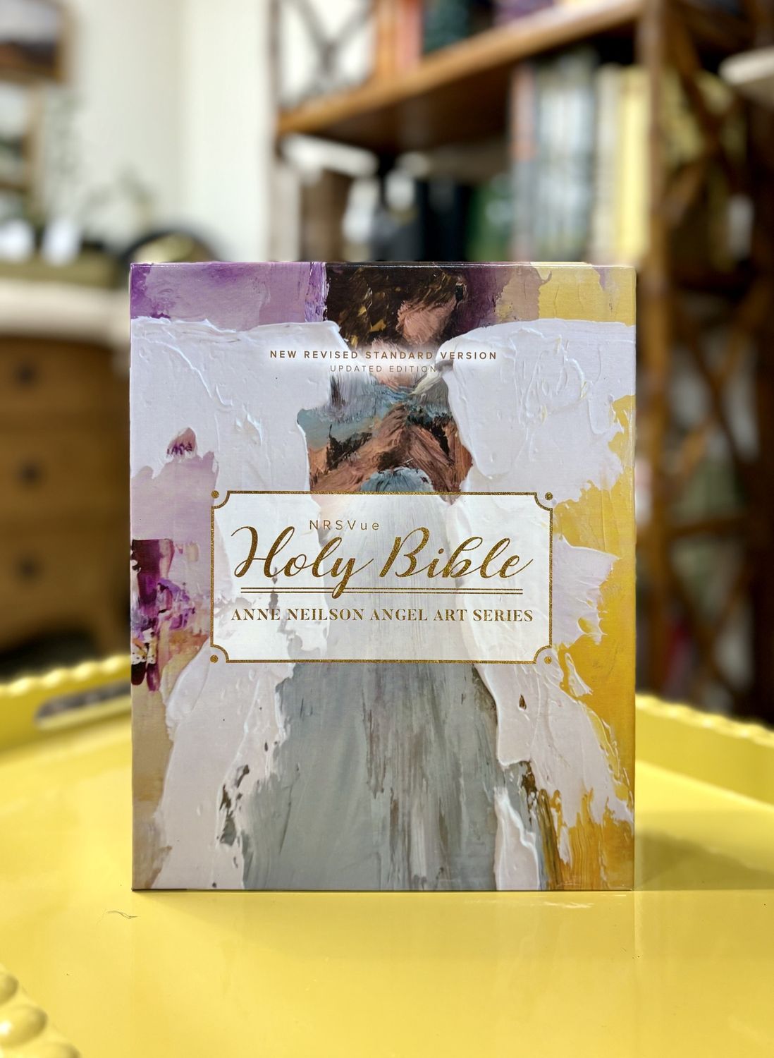 Anne Neilson NRSV Holy Bible Yellow Purple