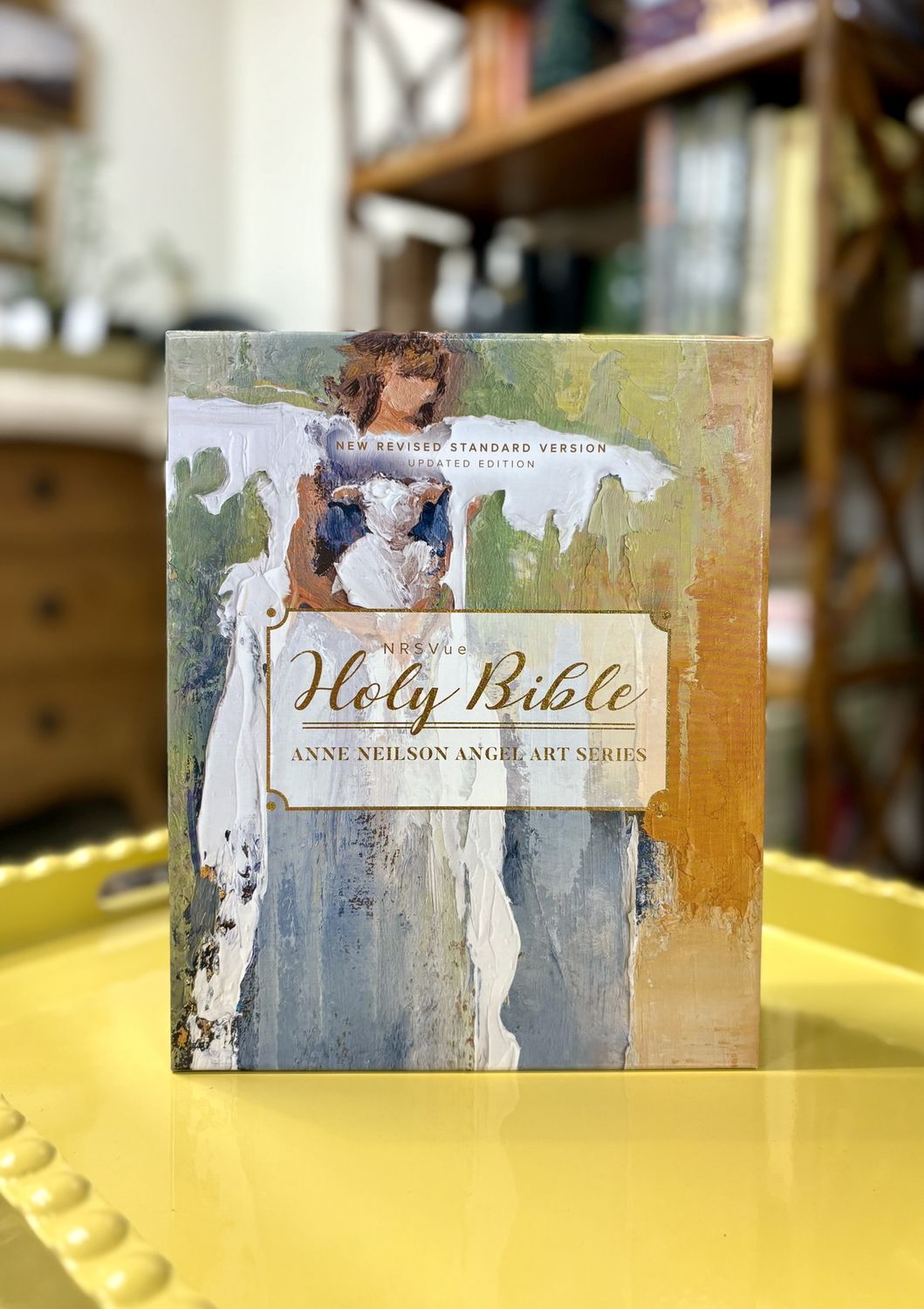Anne Neilson NRSV Holy Bible Blue Green