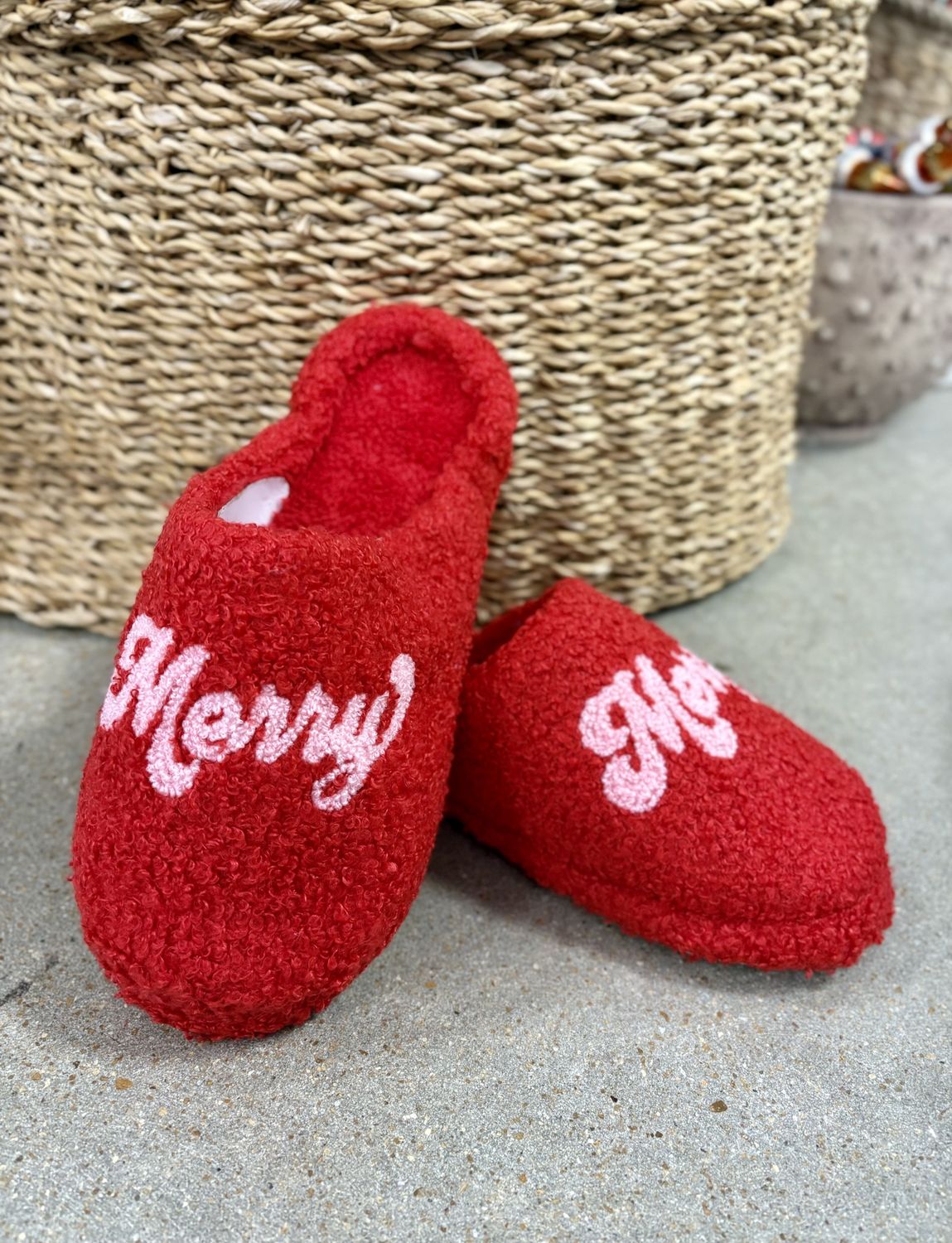 Merry Merry Slippers