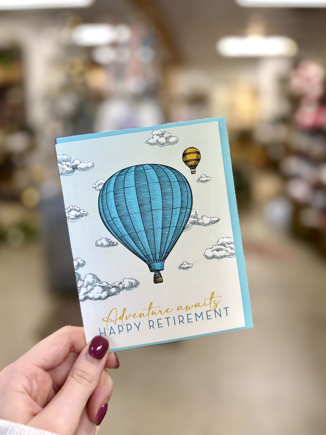 Retirement Cards, Color: Adventure Awaits Happy Retirement