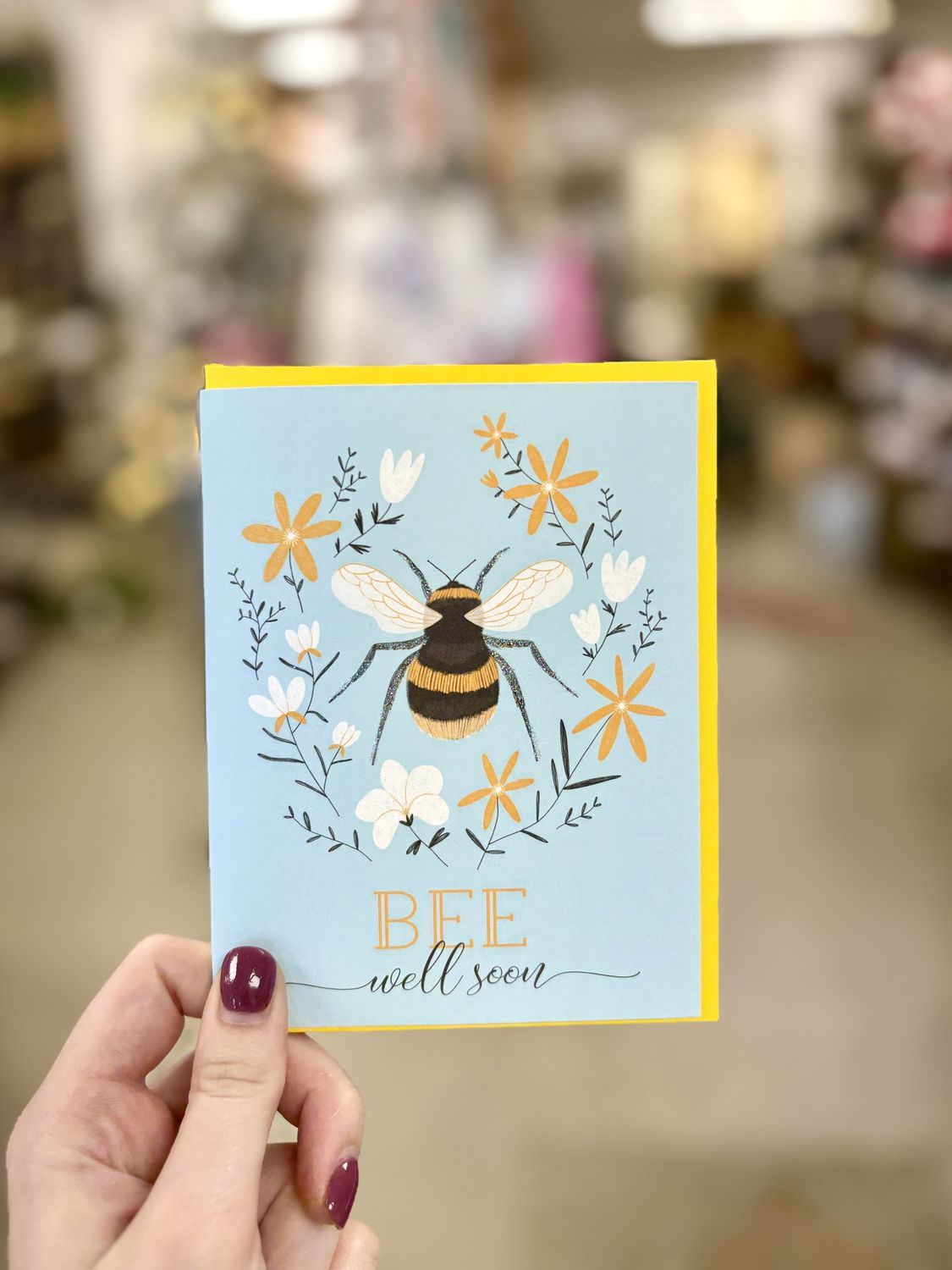 Get Well Soon Cards, Color: Bee Well Soon