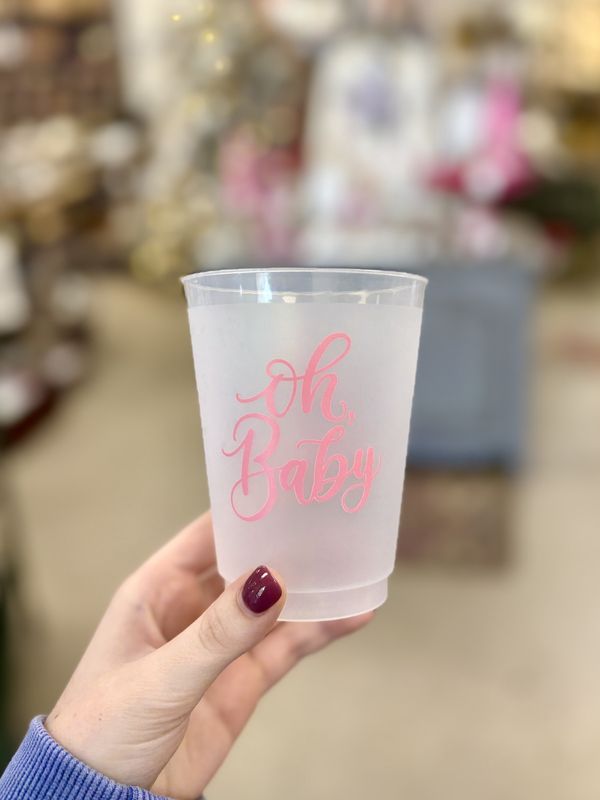 Oh Baby Plastic Cups