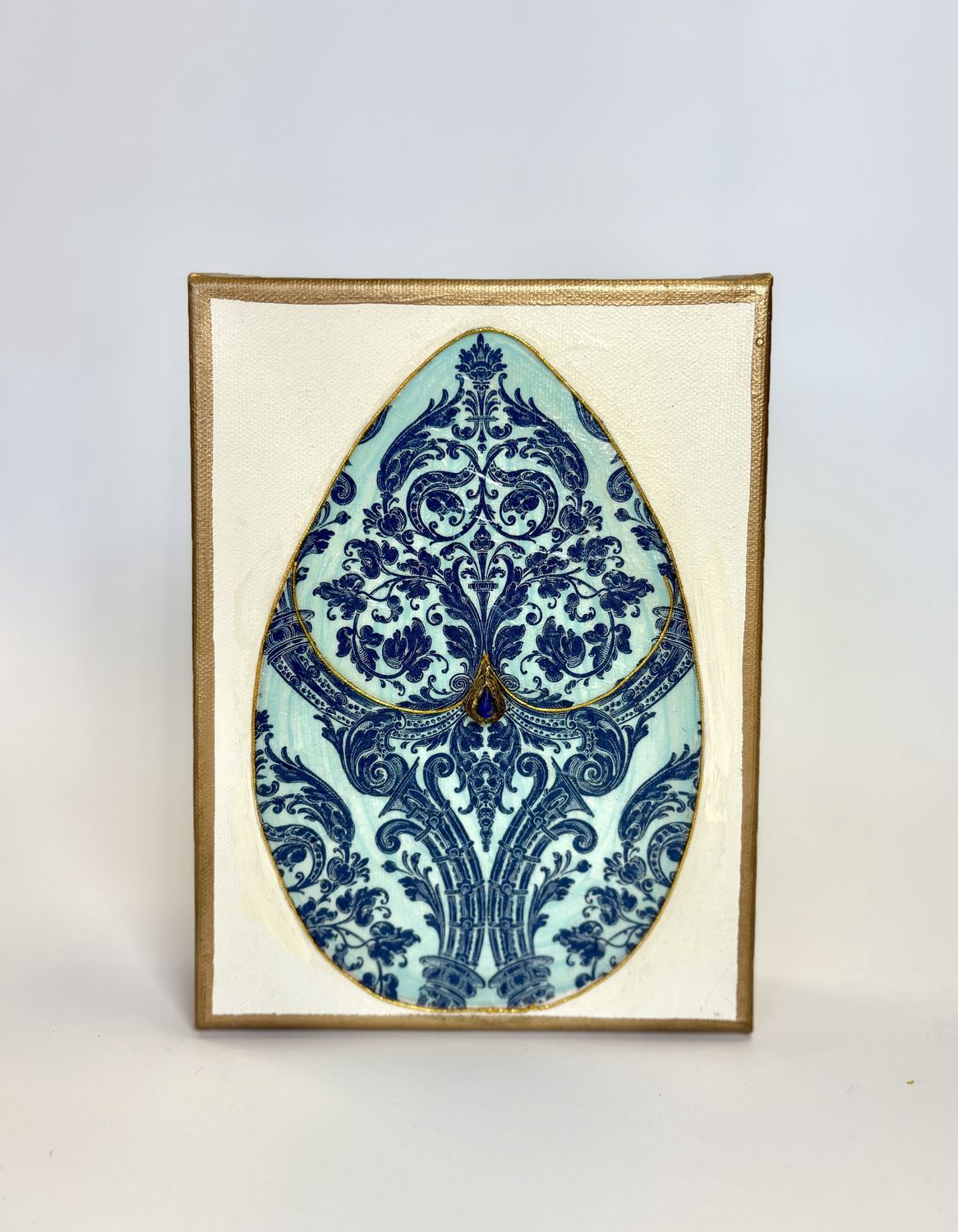 Faberge Egg, Color: Blue Tolie