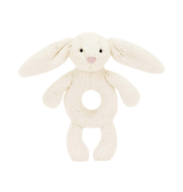 Bashful Cream Bunny Ring Rattle