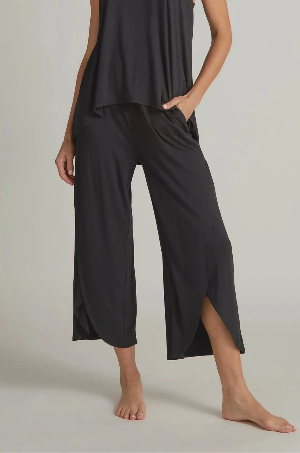 Tulip Pants, Color: Black, Size: Small