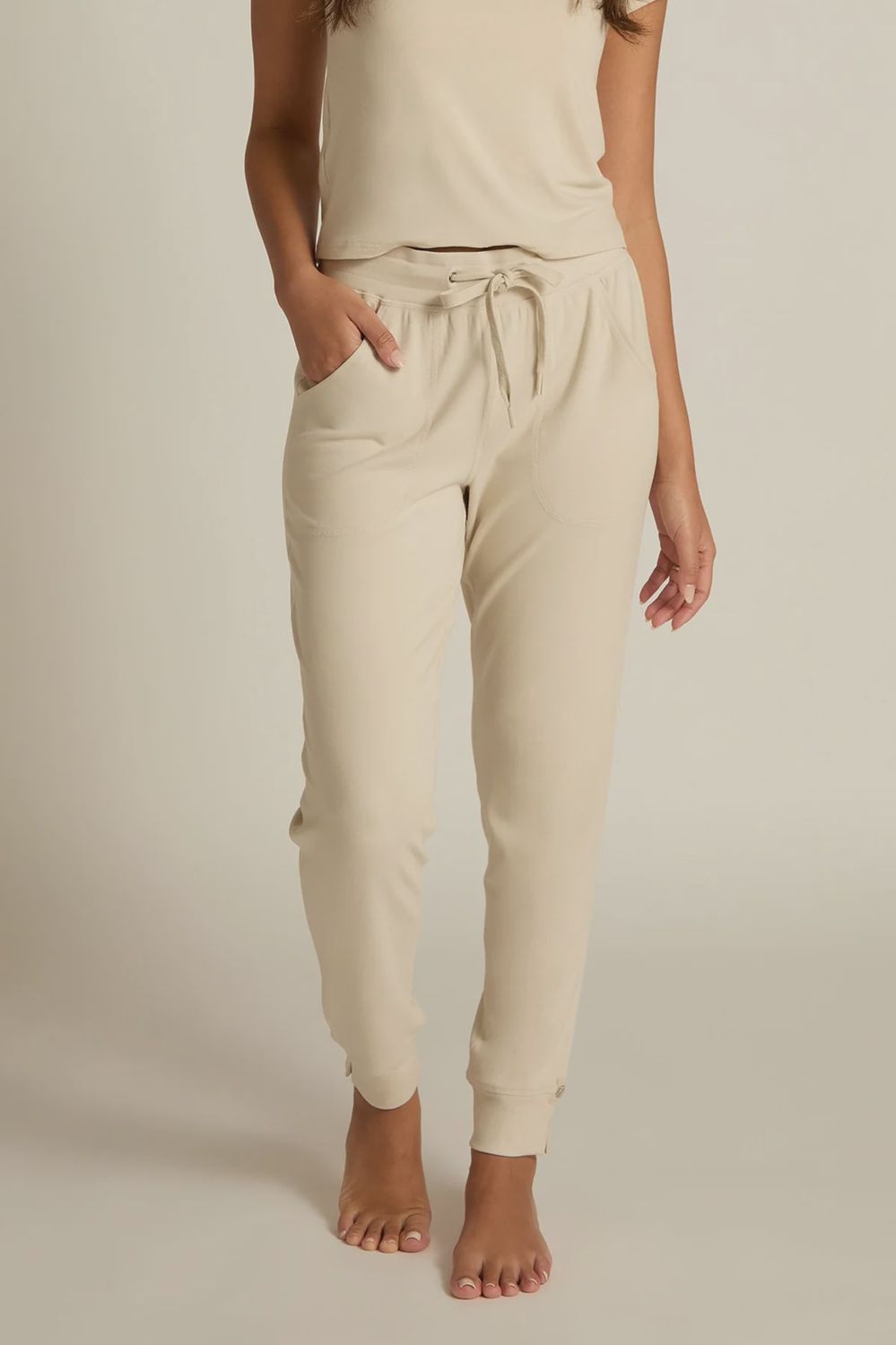 Soft Jogger, Color: Oatmeal, Size: Small