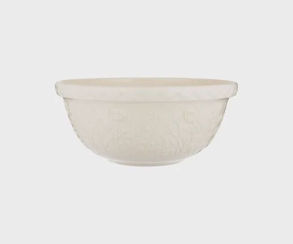 Cream Rose Mixing Bowl