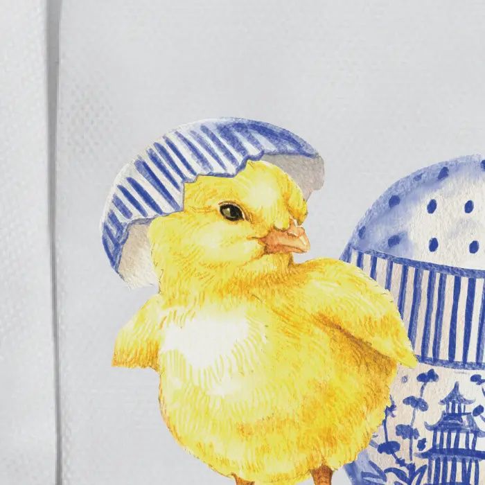 Chinoiserie Egg With Chick Kitchen Towel