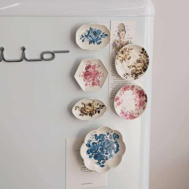 Vintage Plate Magnet