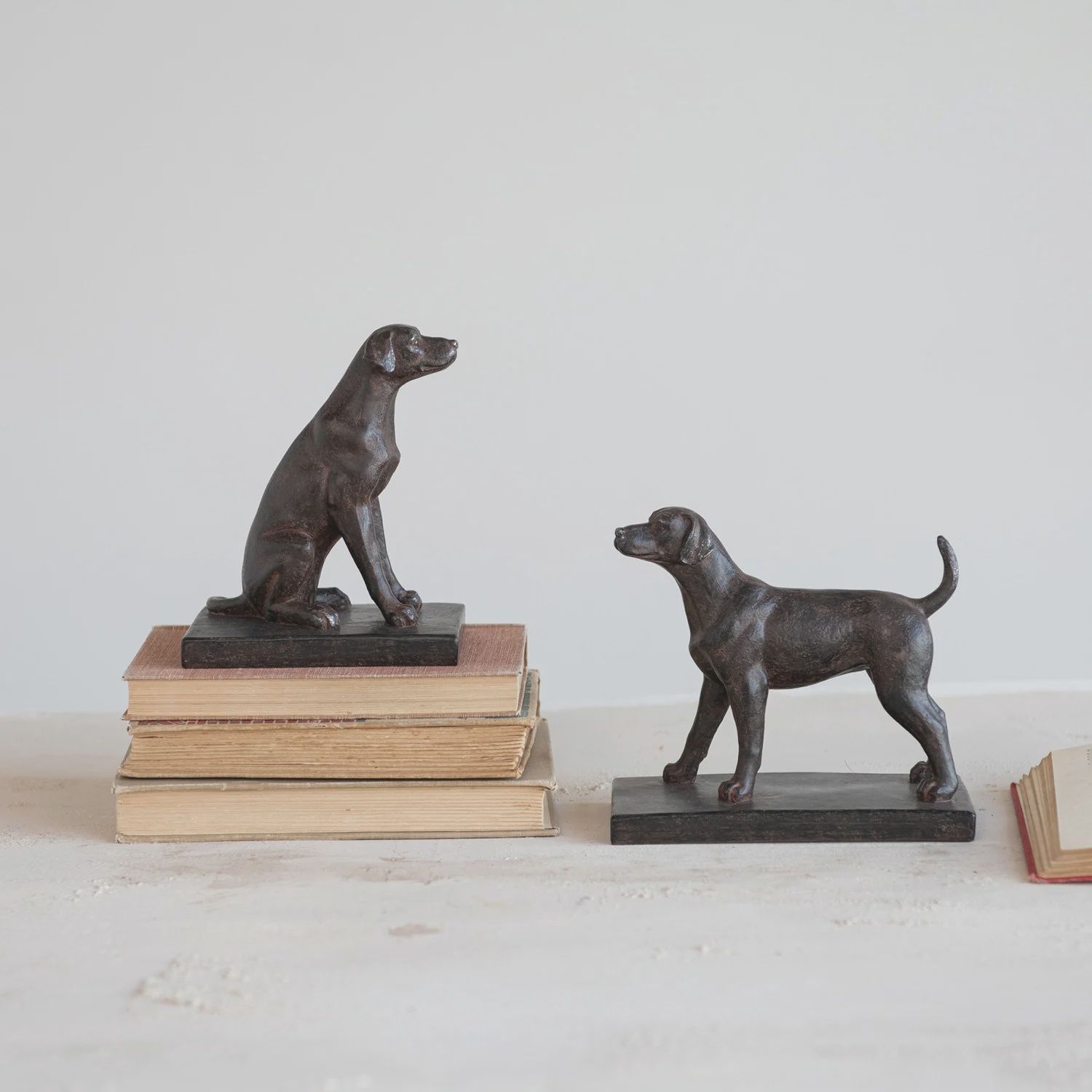 Black Lab Bookends