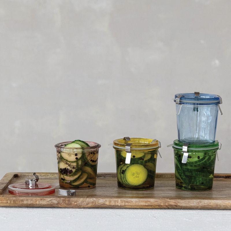 Colorful Clamp Jar