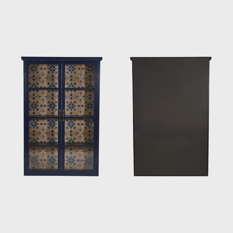 Blue Glass Cabinet