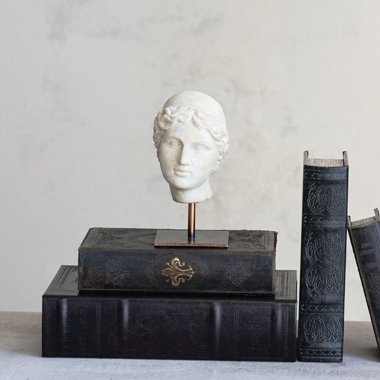 Resin Bust with Stand