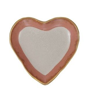Heart Dish, Size: Small, Color: Blush