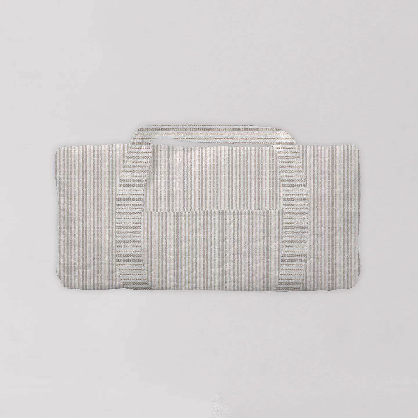 Quilted Duffle Bag, Design: Brown