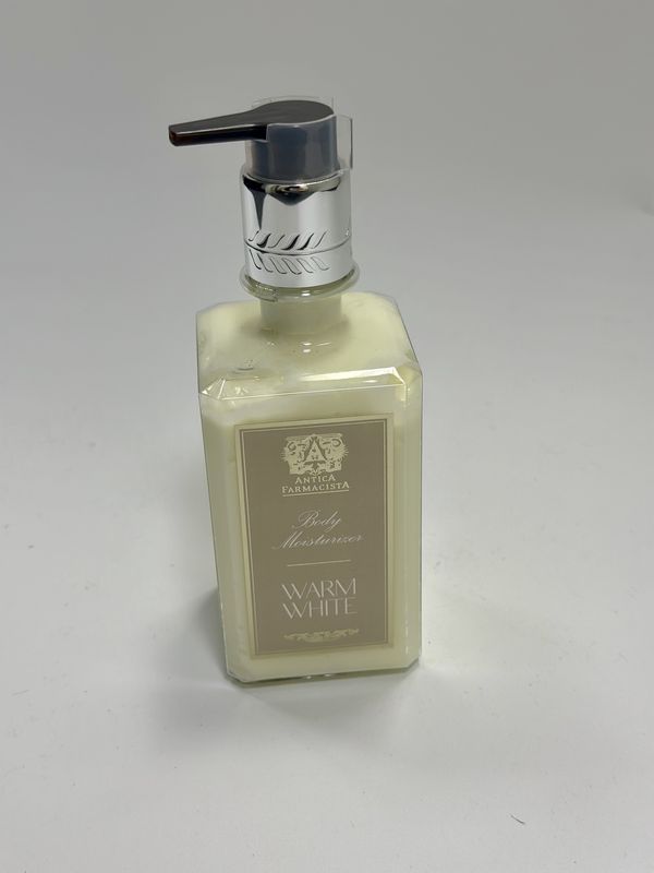Warm White Body Moisturizer