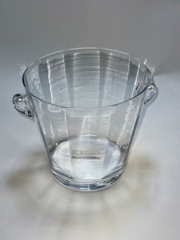 Talamar Optic Glass Ice Bucket