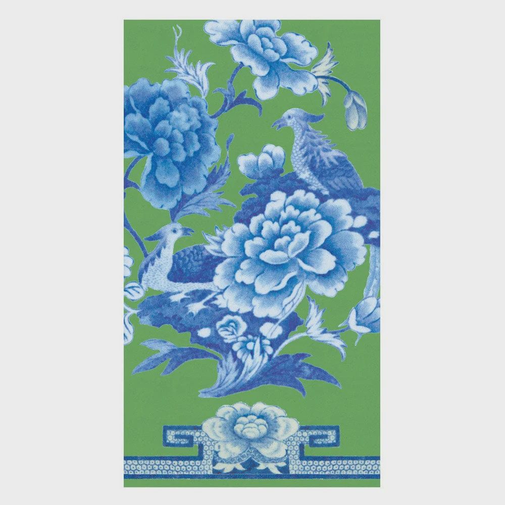 Guest Towel, Design: Blue &amp; White Plate
