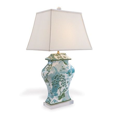 Canton Celadon Lamp