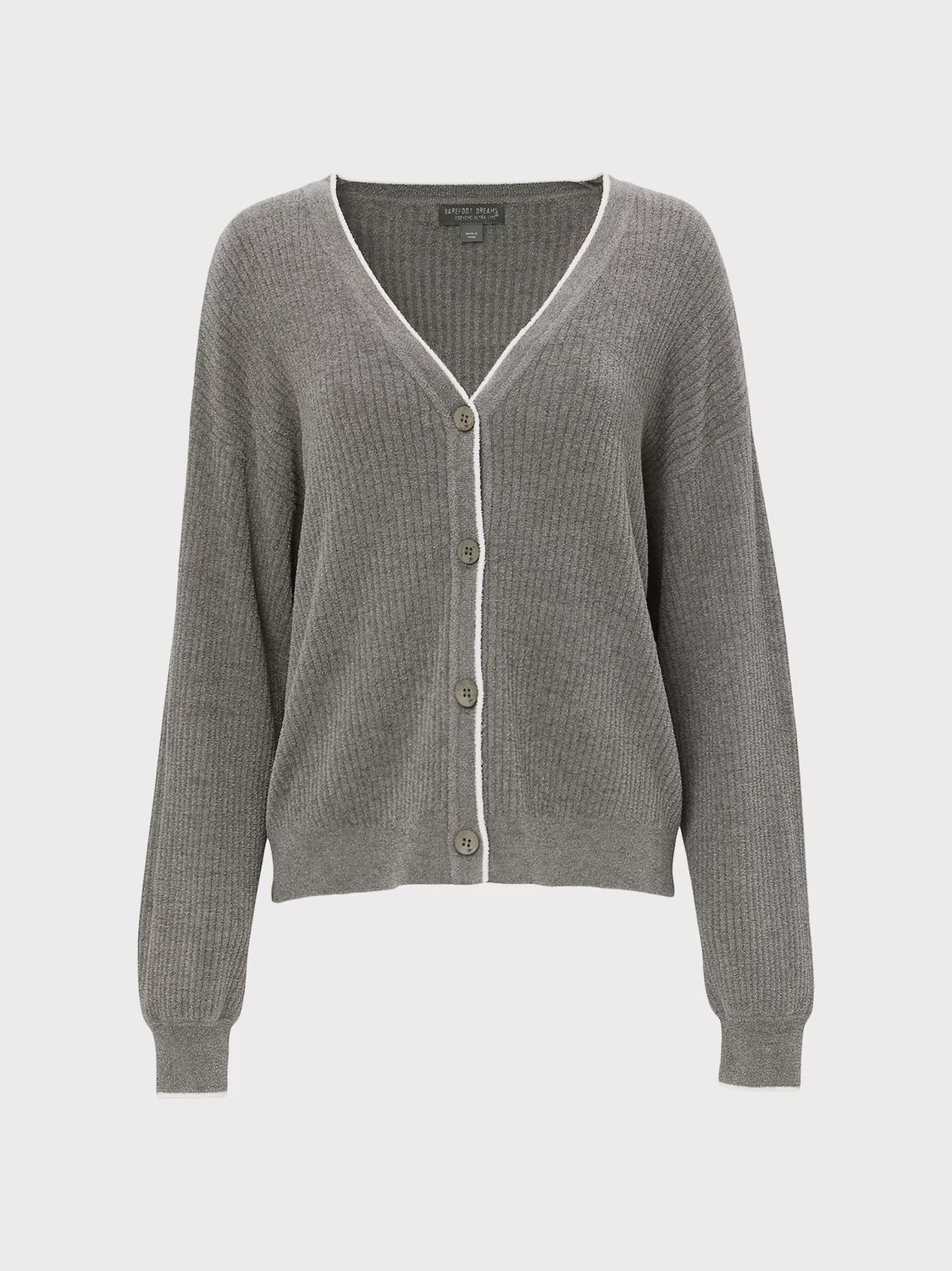 CCUL Contrast Ribbed Cardigan