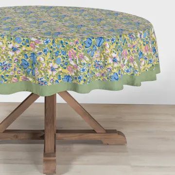 Jardin Blue Tablecloth