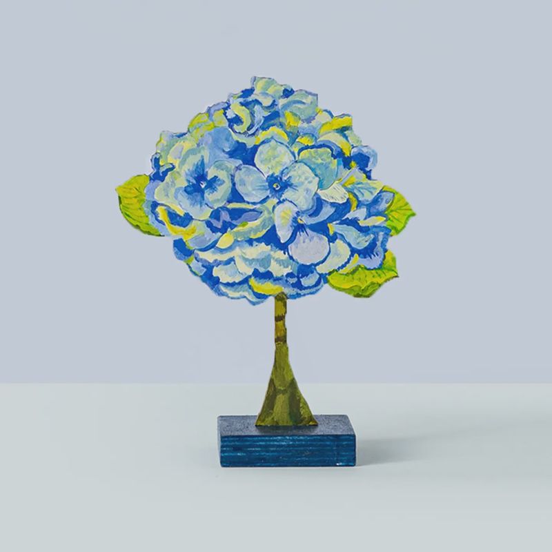 Hydrangea Acrylic