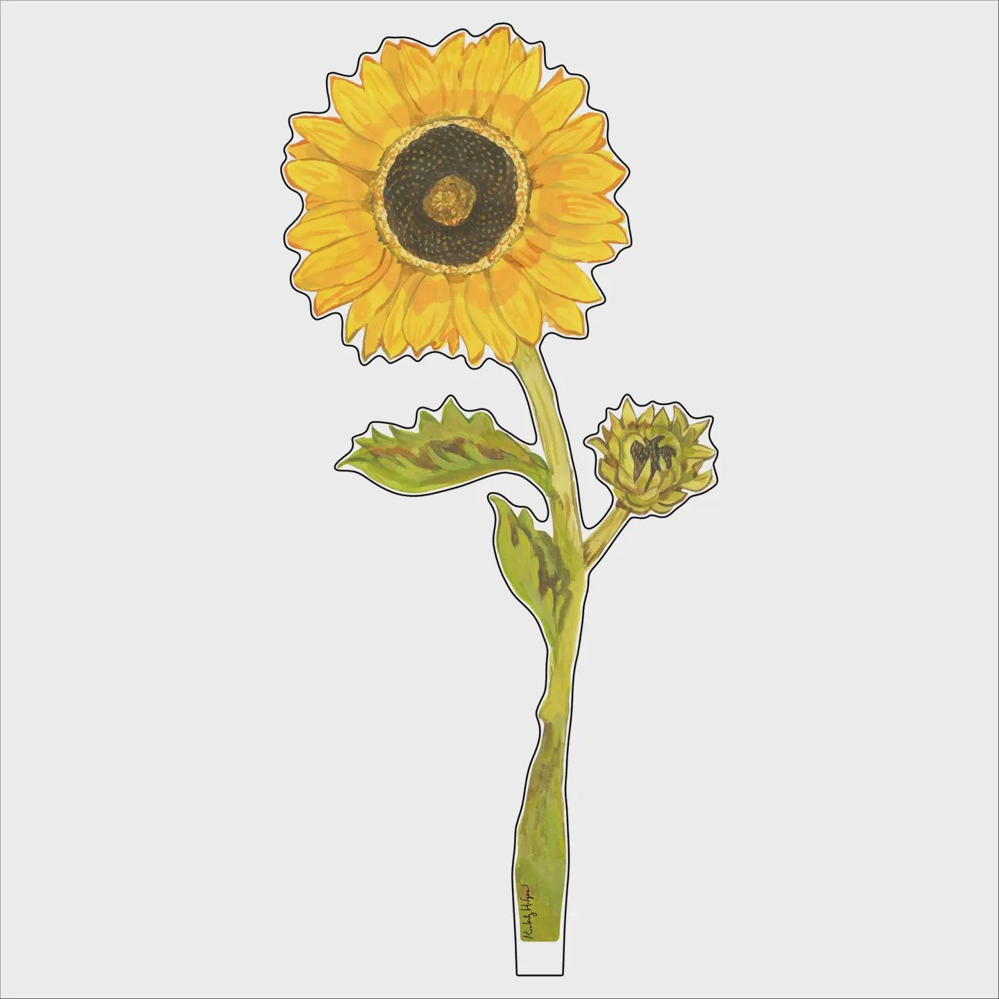 Sunflower Acrylic, Size: Small